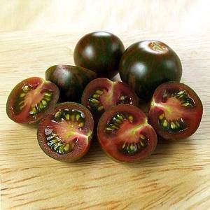 Black Zebra Cherry Tomato - beyond organic seeds